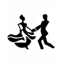 ballroom dance tattoo design idea