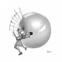 ballroom dance tattoo design idea