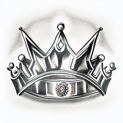 King's Crown tattoo design idea