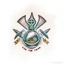 farol mar  tattoo design idea