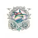 farol mar  tattoo design idea