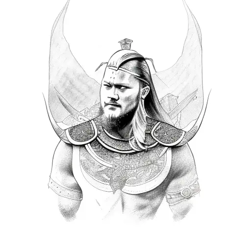 ragnar lothbrok tattoo tattoo design idea