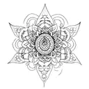 Hindu religion tattoo design idea