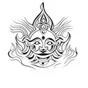 Hindu religion tattoo design idea