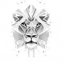 lion up towers tattoo design idea