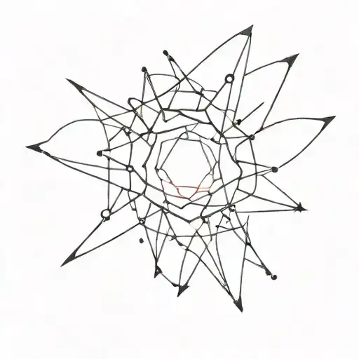 supernova explosion tattoo design idea
