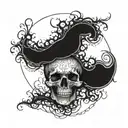 darkness at the edge of my brain tattoo design idea