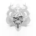 Design a tattoo symbolizing my commitment to repaying my father for his financial support, despite his debt and my acade tattoo design idea