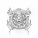 Design a tattoo symbolizing my commitment to repaying my father for his financial support, despite his debt and my acade tattoo design idea