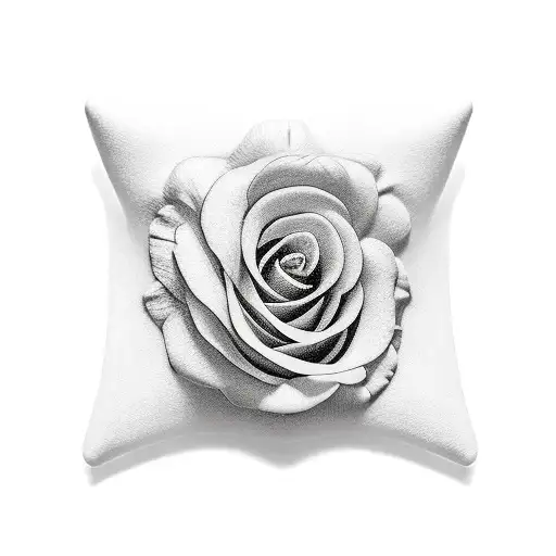 delicate flower bracelet tattoo design idea