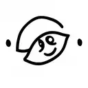 trippy smiley face tattoo design idea