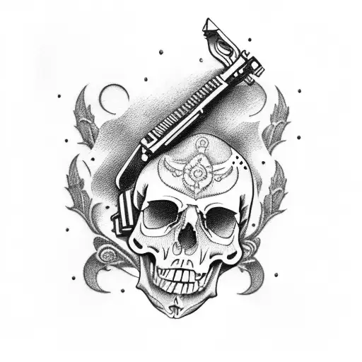 UNDER THE GUN APPOINTMENTS AVAILABLE Sept/ October #skulltattoo#skull#grimreaper  #utg#utgink#underthegun #artietatts#tattooartist... | Instagram