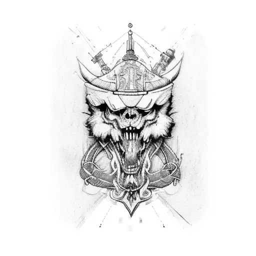 Air Force tattoo design idea