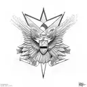 Air Force Honor Guard tattoo design idea