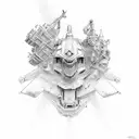 Air Force tattoo design idea