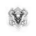 semper fidelis tattoo design idea