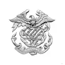 semper fidelis tattoo design idea