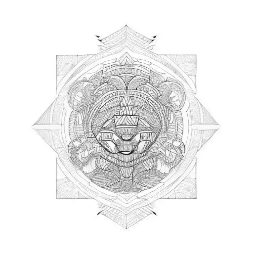 Polynesia  tattoo design idea