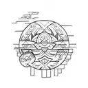 Polynesia  tattoo design idea