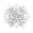 Polynesia  tattoo design idea