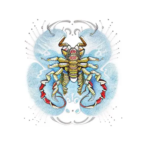 scorpio tattoo design idea