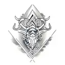 scorpio protecting capricorn tattoo design idea