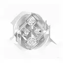 labyrinth tattoo design idea