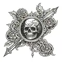 mercury  tattoo design idea