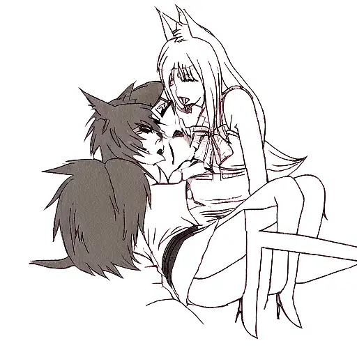 Ahri from league of legends kissing misa from death note tattoo design idea