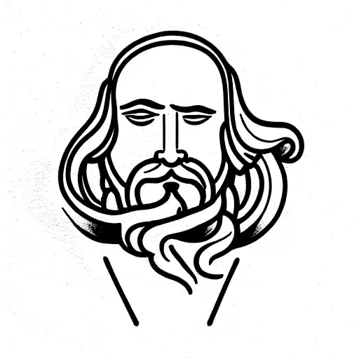 greek mythology, renaissance art, stoic philosophy tattoo design idea