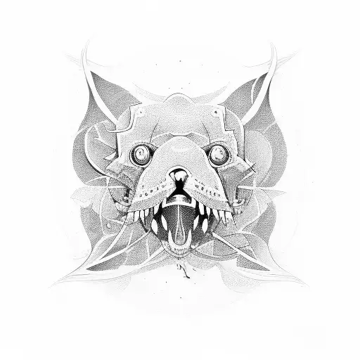 a les paul guitar  tattoo design idea