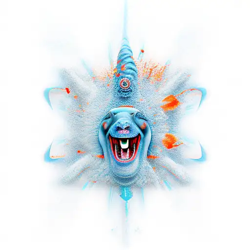 Posiedon superrealistic and a big one  tattoo design idea