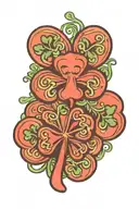 shamrock tattoo design idea
