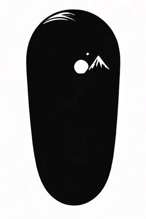 water, mountains, travel tattoo tattoo design idea