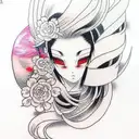 anime tattoo design idea