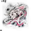 anime tattoo design idea