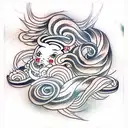 anime tattoo design idea