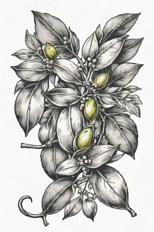 olive branch and proverbs 3:5 6 tattoo design idea