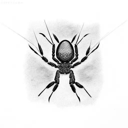 The name "Alex" with a spider web tattoo design idea