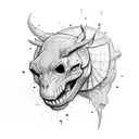 The name Alex with a web tattoo design idea