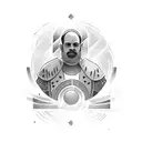 man in the arena speech tattoo design idea