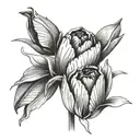 tulipanes tattoo design idea