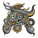 eels rammstein tattoo design idea