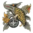 eels rammstein tattoo design idea