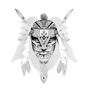 native American tattoo design idea