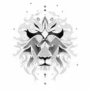 Lion eagle tattoo design idea
