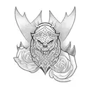 lego  tattoo design idea