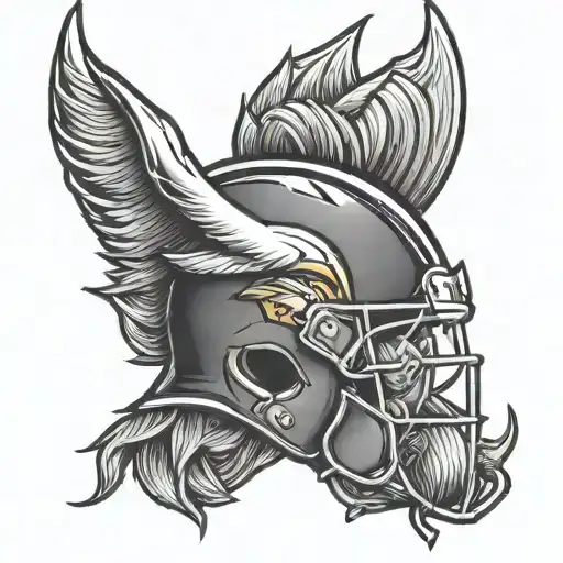 Minnesota Vikings tattoo design idea