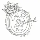 No day shall erase you from the memory of time - Virgil tattoo design idea