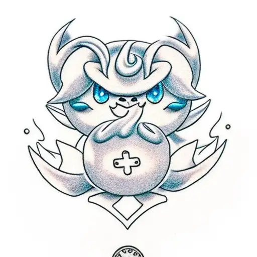 Jigglypuff  tattoo design idea